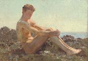 Henry Scott Tuke The Sun-bather oil painting picture wholesale